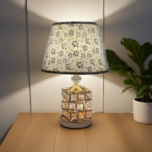 table Lamp crystal 1 pcs golden