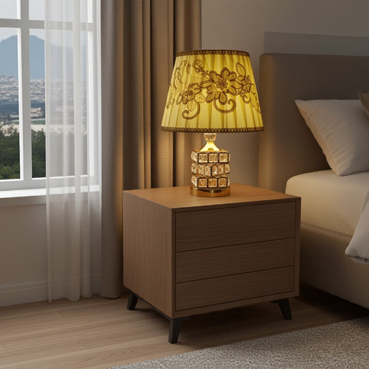 Elegant Fancy Table Lamp – Decorative Night Lamp for Bedroom & Living Room