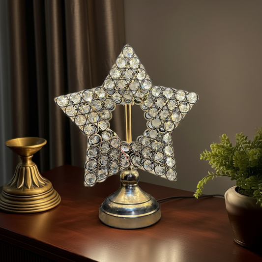 crystal table Lamp stare shape 1 pcs