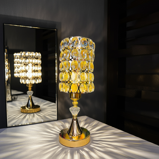 crystal table lamp 1 pcs