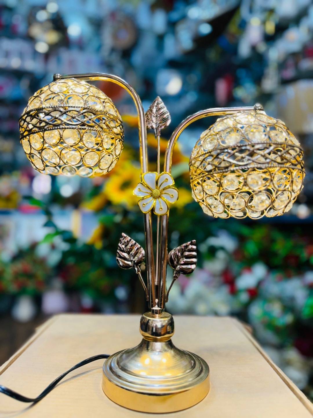 table Lamp ,Table lamp for the study, table lamp for room decoration 1 pcs crystal full LED lights